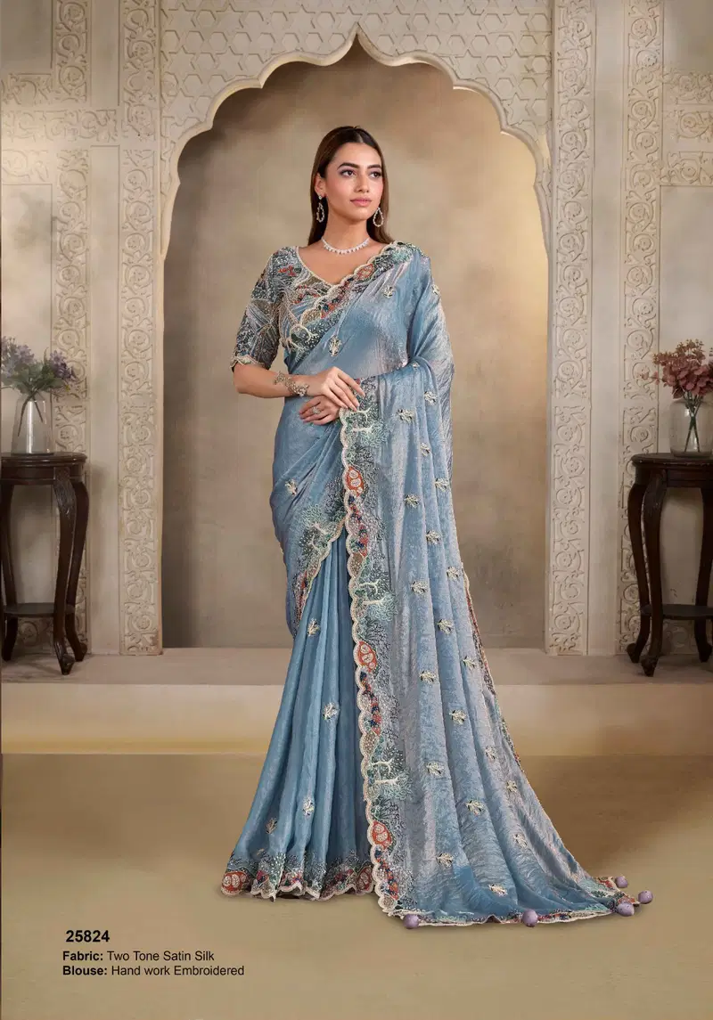 Beautiful Mahotsav Mohmanthan 25800 Riwahyat Designer Saree Collection Wholesale 2026