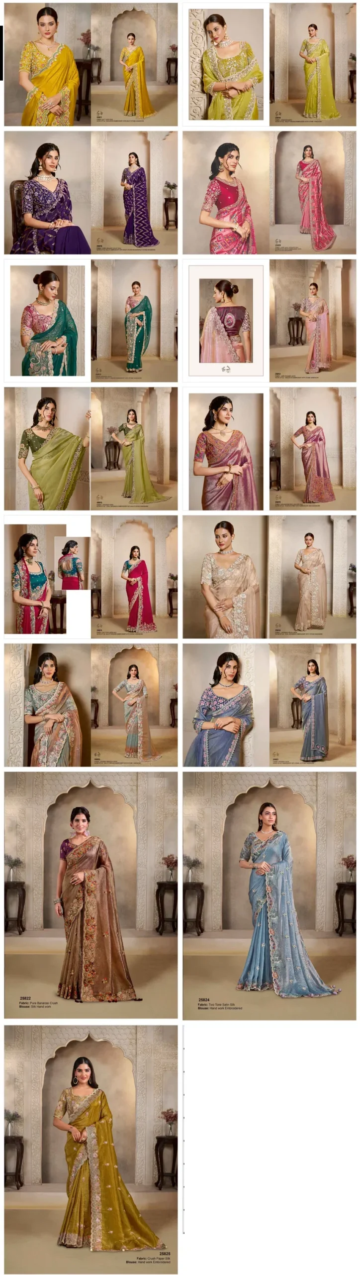 Beautiful Mahotsav Mohmanthan 25800 Riwahyat Designer Saree Collection Wholesale 2026