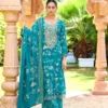 Latest Alok 24 Carat Edition 5 Viscose Rayon Print Embroidery Dress Material Wholesale 2026