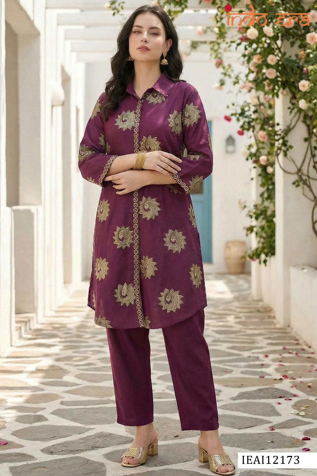 Beautiful Indo Era 2645 Cotton Printed Kurti With Bottom Collection Wholesale 2026