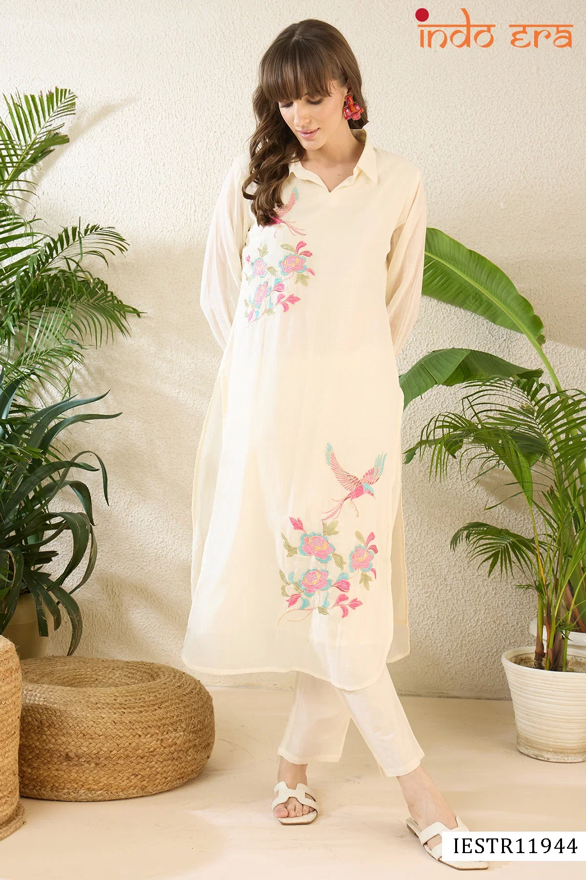 Beautiful Indo Era 2645 Cotton Printed Kurti With Bottom Collection Wholesale 2026
