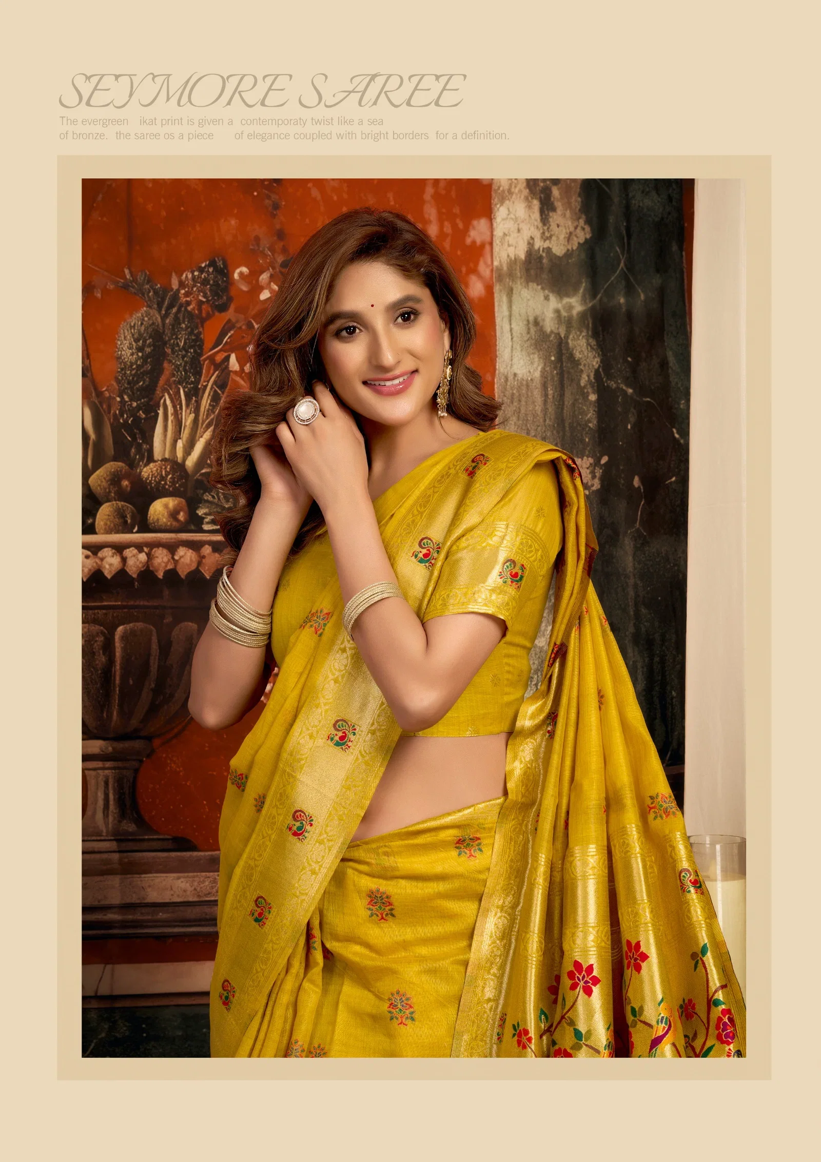 Gobuni Sakshi Pathani Zari Work Festive Wear Saree Collection Wholesale