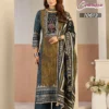Rangoon Charissa Viscose Cotton Digital Printed Kurti With Bottom Dupatta Wholesale