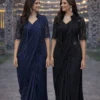 Mrudangi Kriti Satin Designer Ready To Wear Saree Collection Wholesale