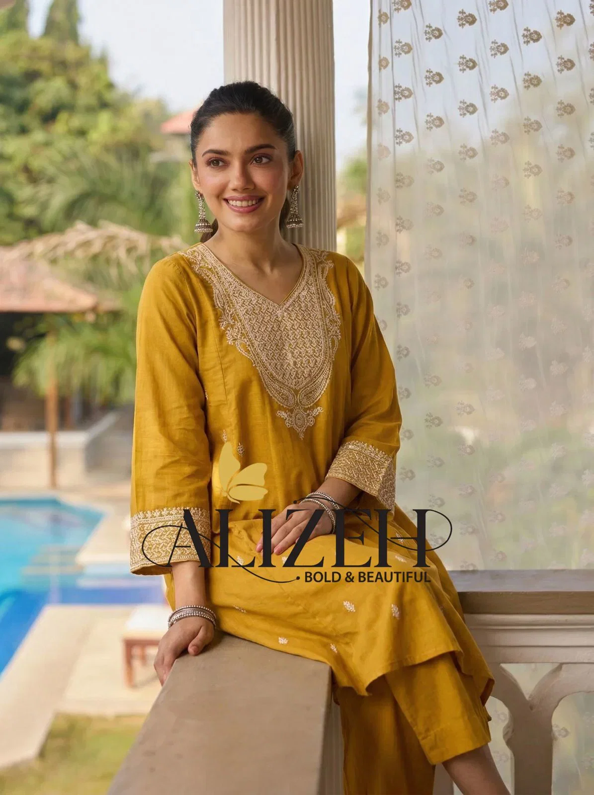 Alizeh 7099 To 7101 Cotton Silk Designer Salwar Kameez Collection Wholesale
