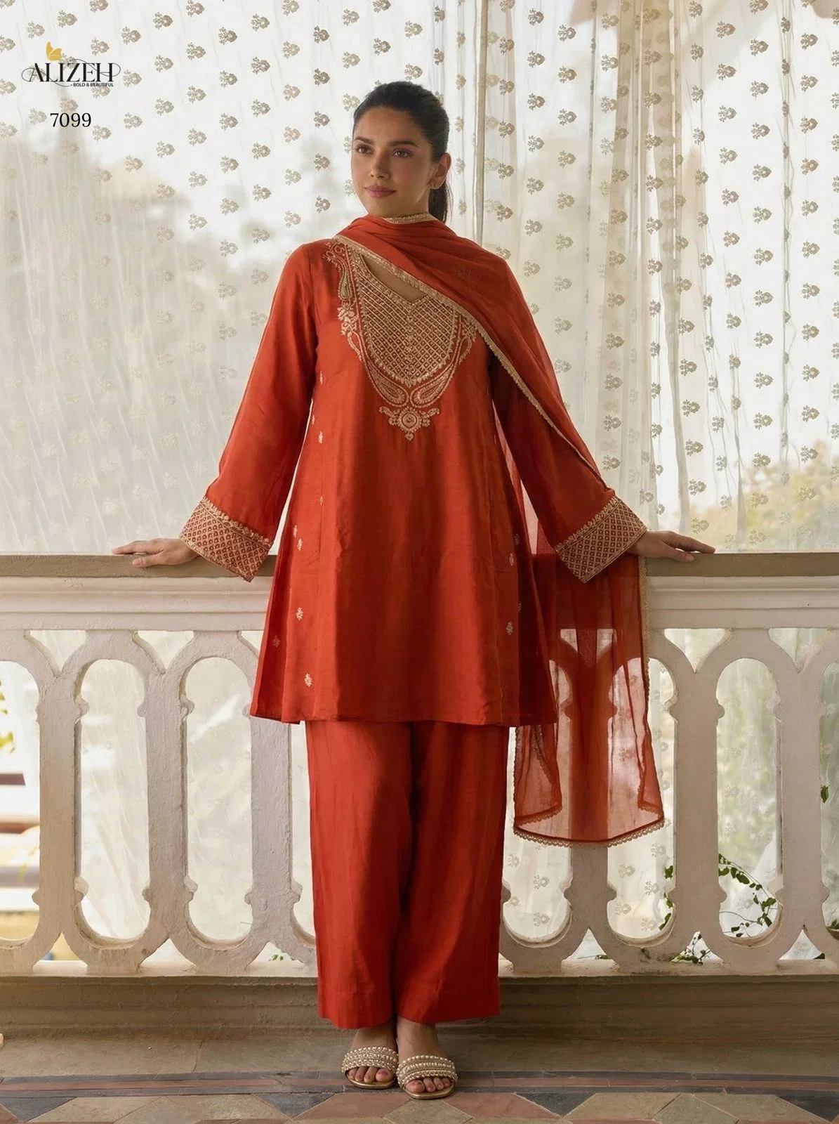 Buy Alizeh 7099 To 7101 Cotton Silk Designer Salwar Kameez Collection Wholesale 2026