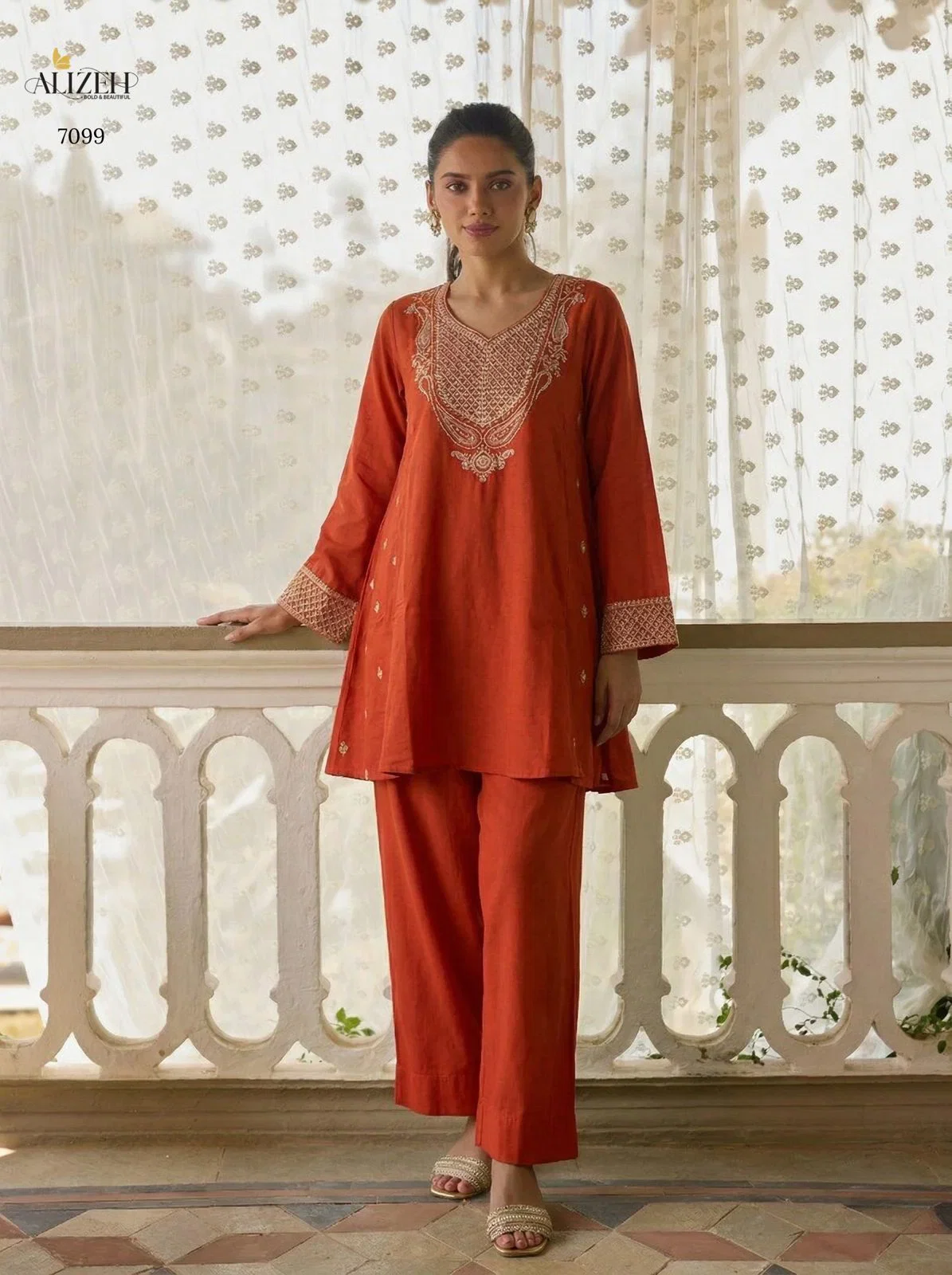 Buy Alizeh 7099 To 7101 Cotton Silk Designer Salwar Kameez Collection Wholesale 2026
