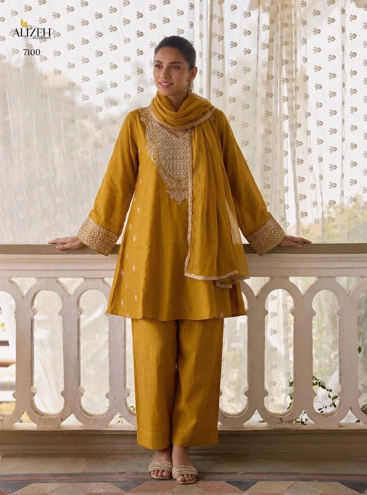 Buy Alizeh 7099 To 7101 Cotton Silk Designer Salwar Kameez Collection Wholesale 2026