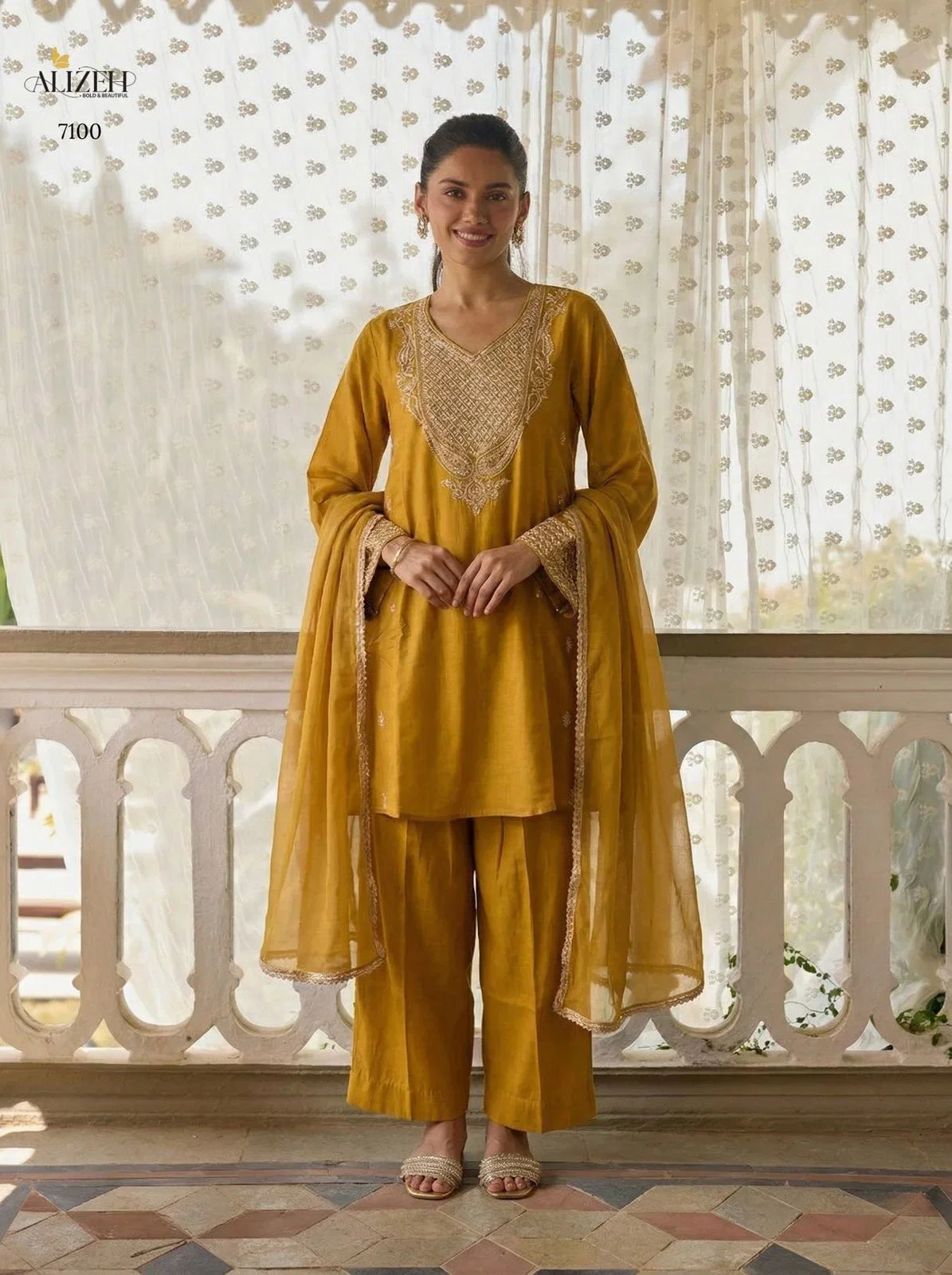Buy Alizeh 7099 To 7101 Cotton Silk Designer Salwar Kameez Collection Wholesale 2026
