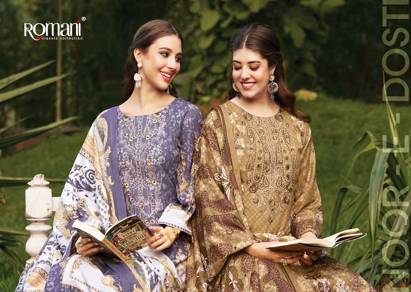 Buy Romani Needle Wonder Vol 11 Cotton Digital Printed Embroidered Dress Material Wholesale 2026