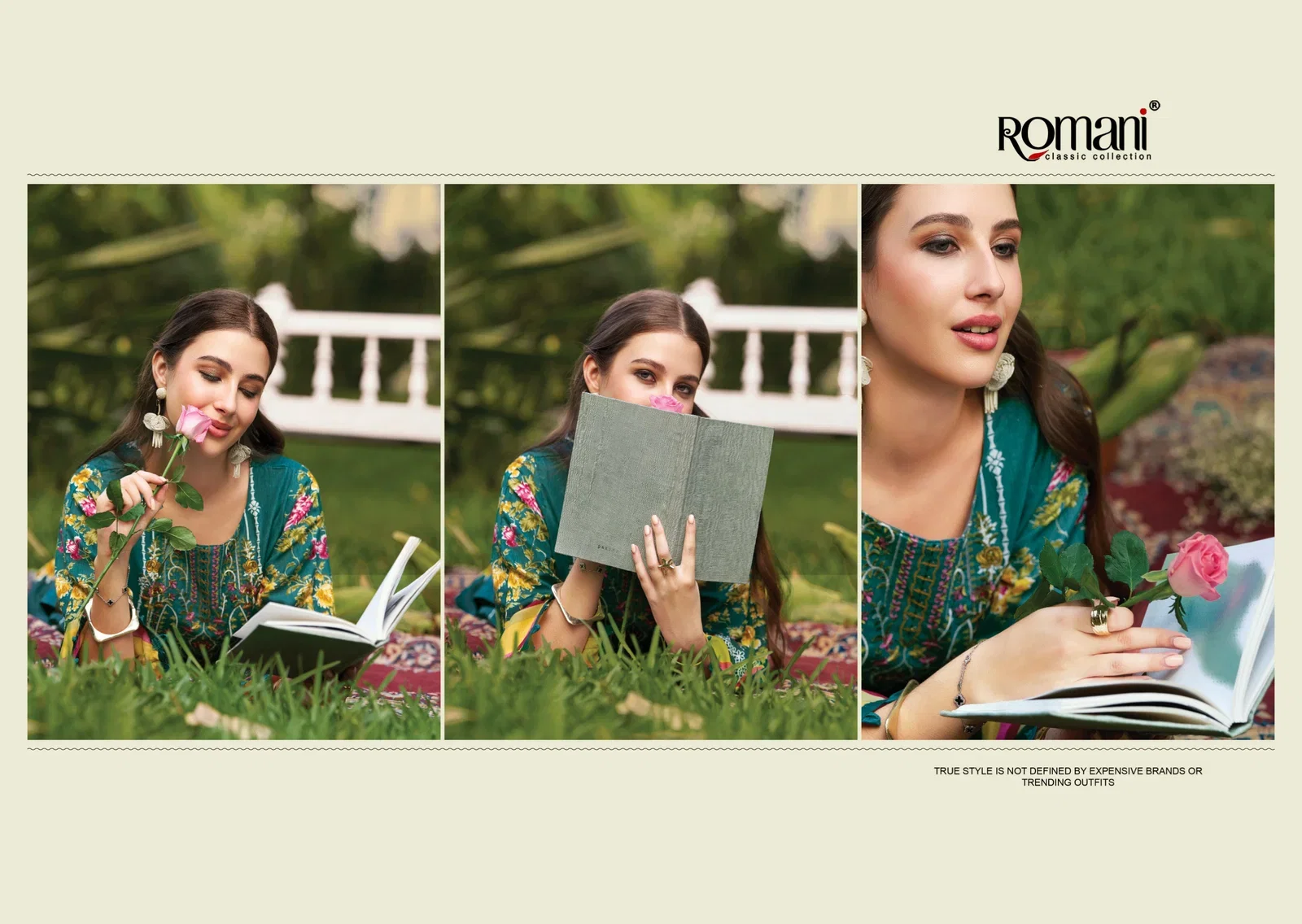 Buy Romani Needle Wonder Vol 11 Cotton Digital Printed Embroidered Dress Material Wholesale 2026