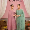 Ibiza Eshal Linen Cotton Jacquard With Embroidered Salwar Kameez Wholesale