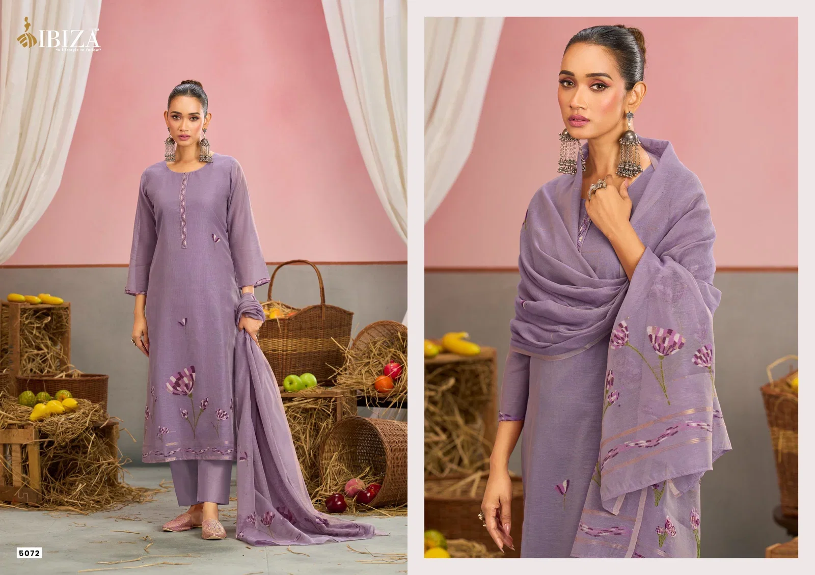 Stylish Ibiza Eshal Linen Cotton Jacquard With Embroidered Salwar Kameez Wholesale 2026