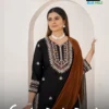 Blue Hills Farida Rayon Thread Worked Kurti With Bottom Dupatta Wholesale