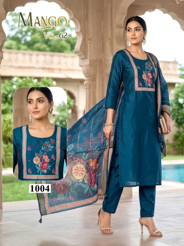 Buy Dnp Mango Vol 62 Roman Silk Top Bottom With Dupatta Wholesale 2026