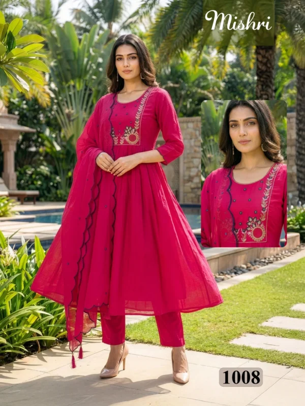 Beautiful Dnp Mishri Vol 2 Mal Chanderi Top Bottom With Dupatta Set Wholesale 2026