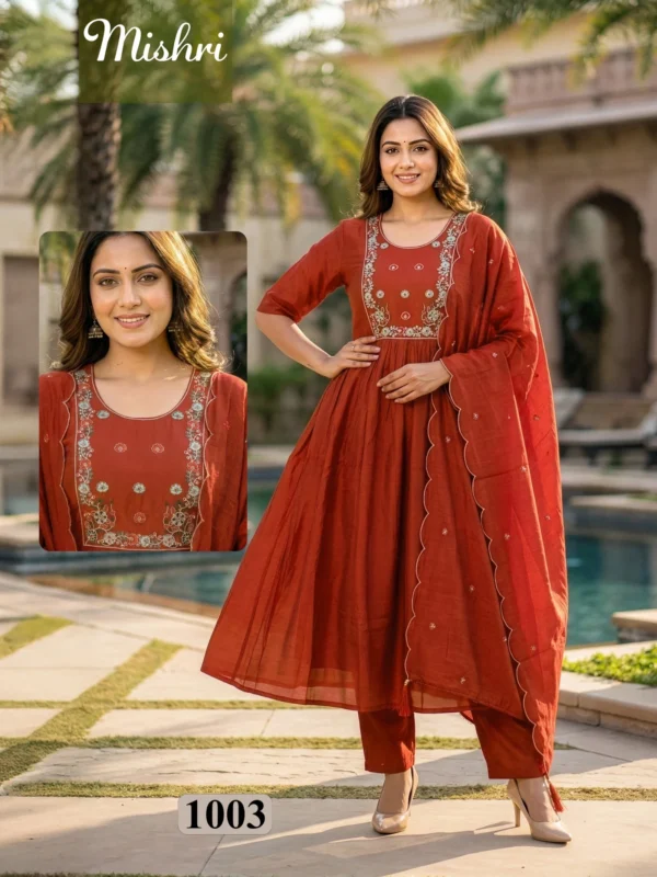 Beautiful Dnp Mishri Vol 2 Mal Chanderi Top Bottom With Dupatta Set Wholesale 2026