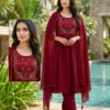 Beautiful Dnp Mishri Vol 2 Mal Chanderi Top Bottom With Dupatta Set Wholesale 2026