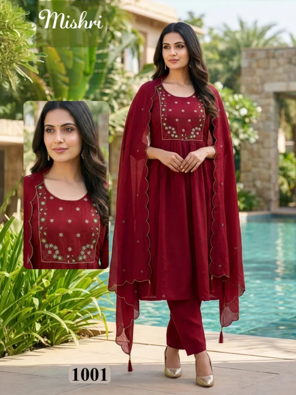 Beautiful Dnp Mishri Vol 2 Mal Chanderi Top Bottom With Dupatta Set Wholesale 2026