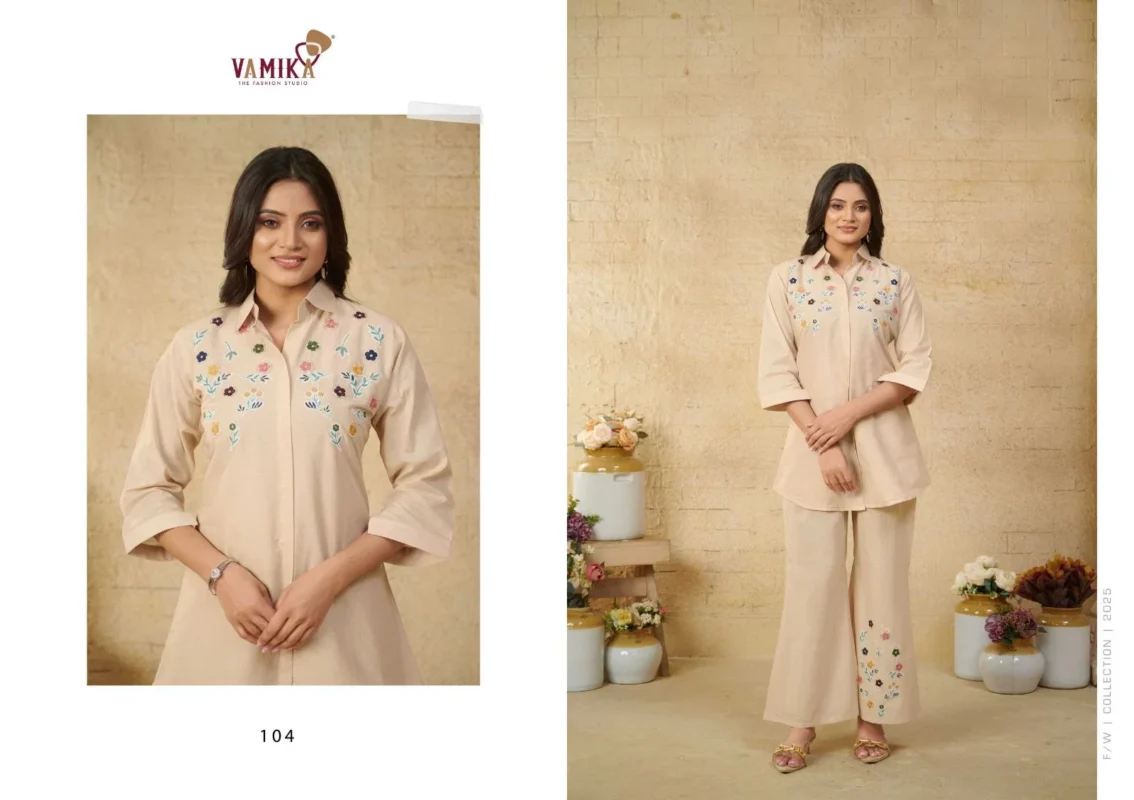 Latest Vamika Victoria Cambric Cotton Co Ord Set Collection Wholesale 2026