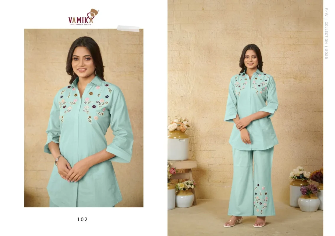 Latest Vamika Victoria Cambric Cotton Co Ord Set Collection Wholesale 2026