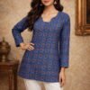 Launching Aawiya RJ 09 Heavy Muslin Digital Printed Tunic Style Top Wholesale 2026