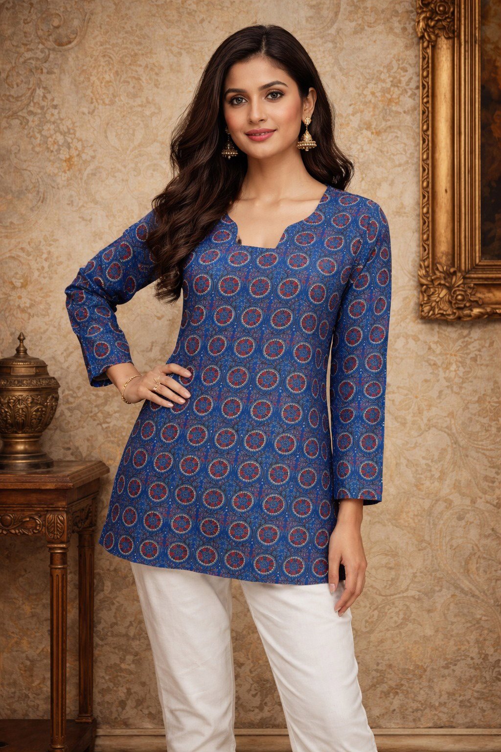 Launching Aawiya RJ 09 Heavy Muslin Digital Printed Tunic Style Top Wholesale 2026