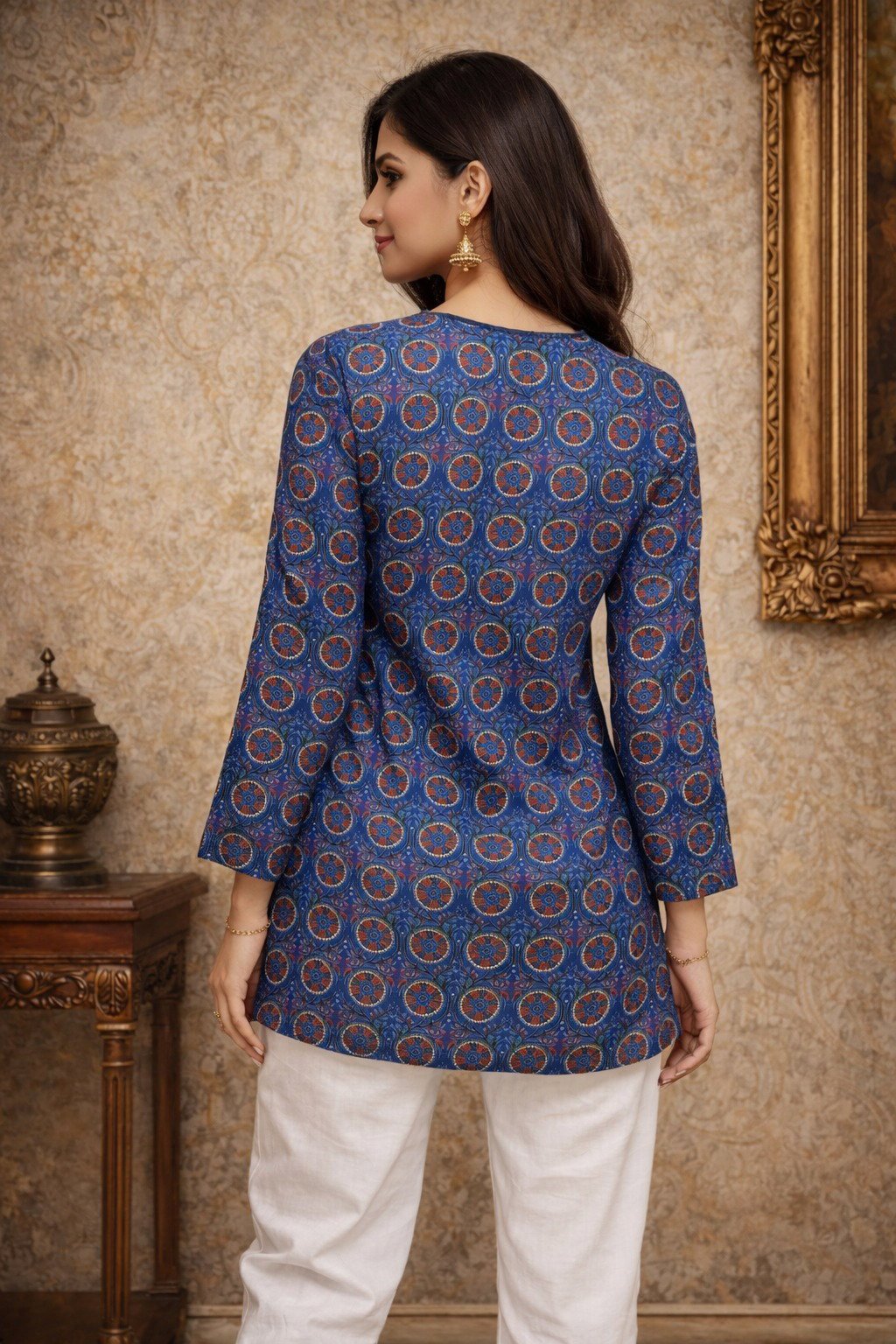Launching Aawiya RJ 09 Heavy Muslin Digital Printed Tunic Style Top Wholesale 2026