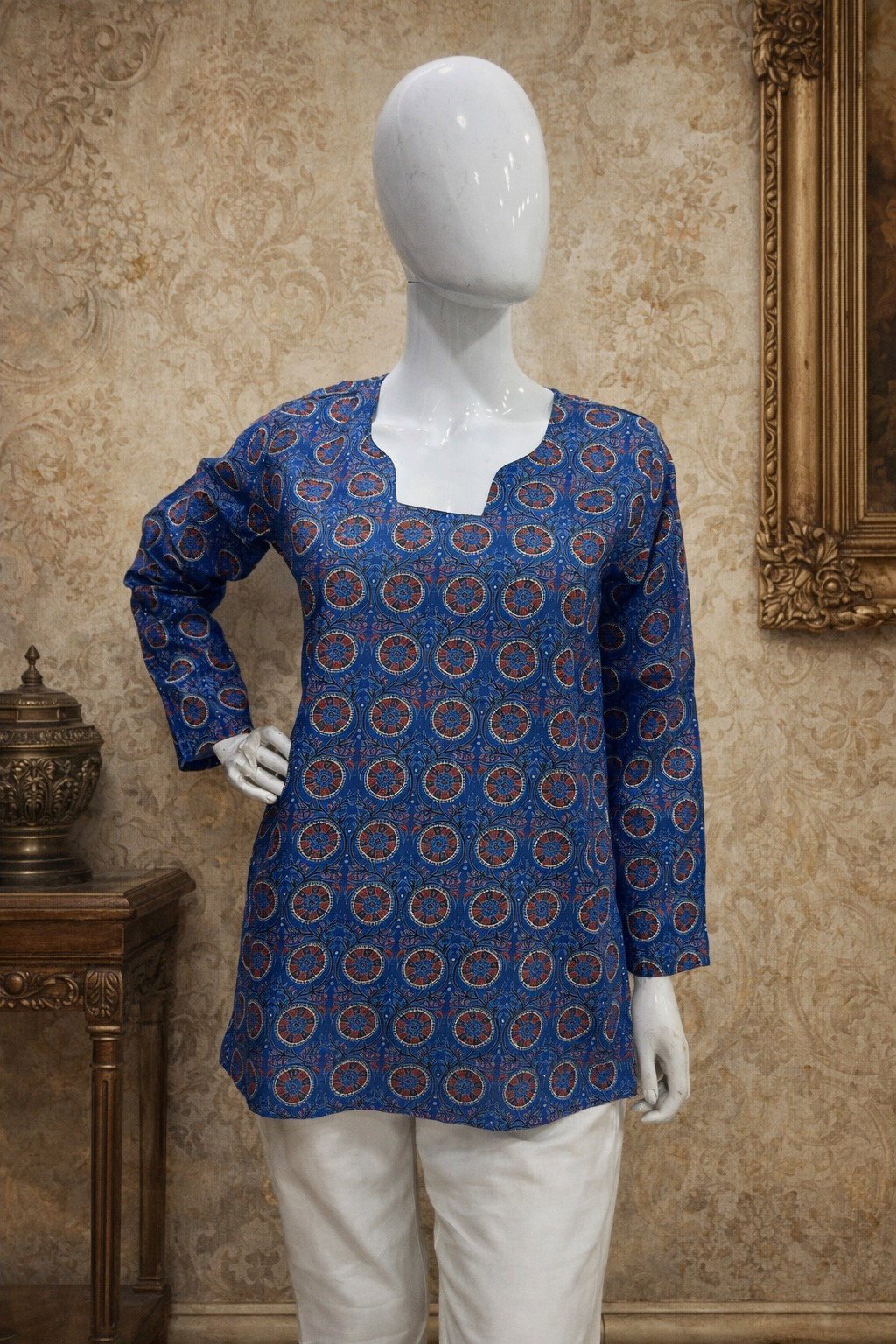 Launching Aawiya RJ 09 Heavy Muslin Digital Printed Tunic Style Top Wholesale 2026