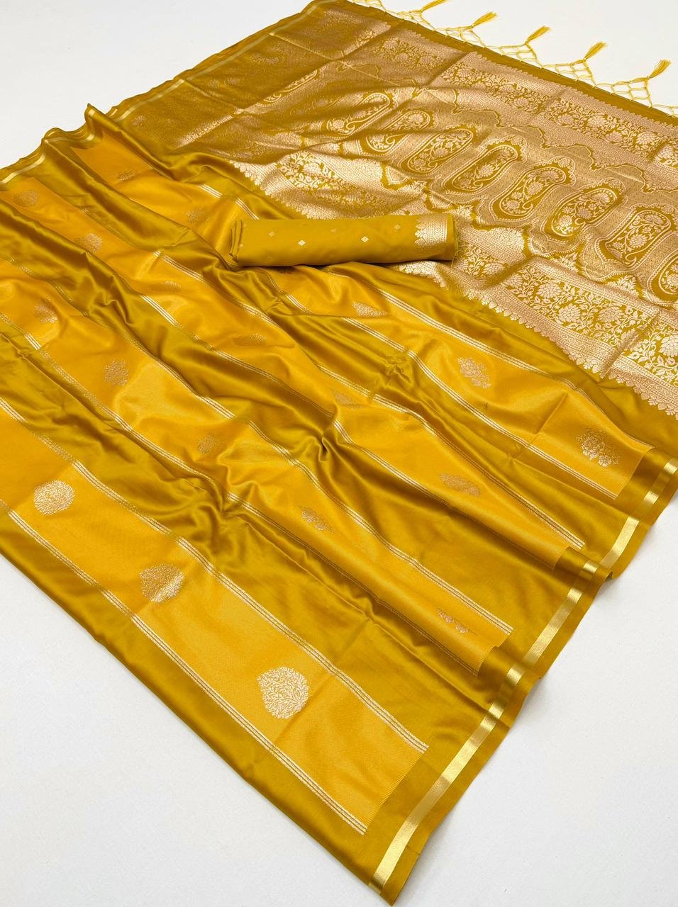 Rajtex Kanthkala Rose Satin Handloom Weaving Silk Saree Collection Wholesale