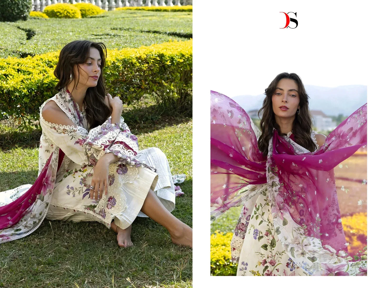 Beautiful Deepsy Elaf Signature Chiffon Dupatta Cotton Embroidered Salwar Kameez Wholesale 2026