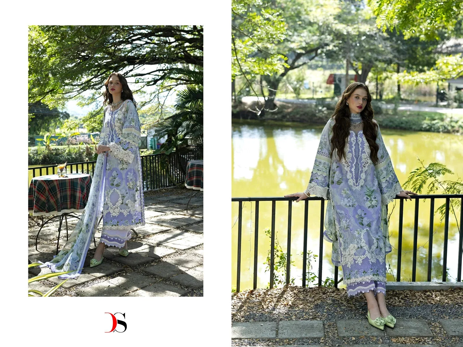 Beautiful Deepsy Elaf Signature Chiffon Dupatta Cotton Embroidered Salwar Kameez Wholesale 2026