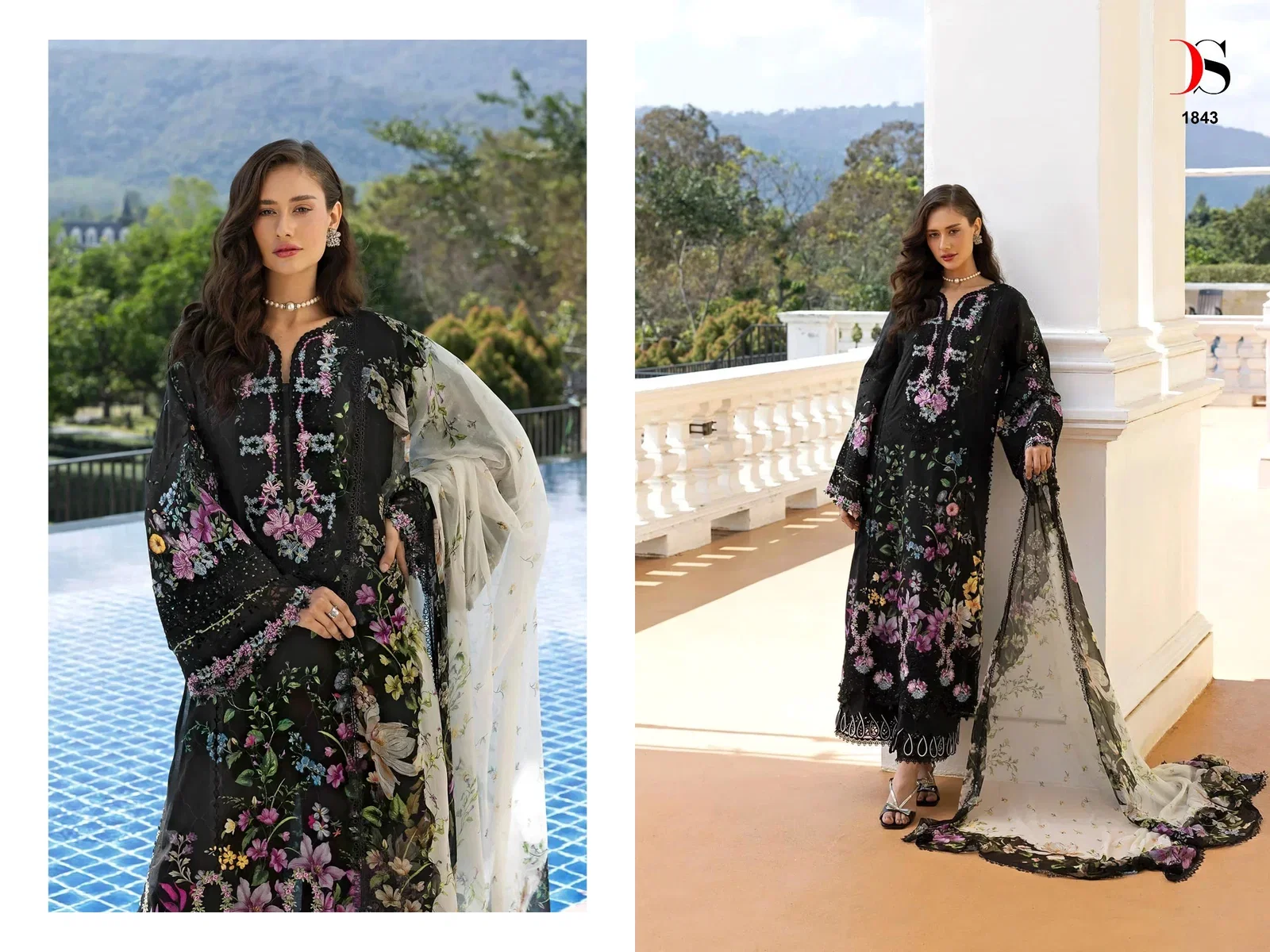 Beautiful Deepsy Elaf Signature Chiffon Dupatta Cotton Embroidered Salwar Kameez Wholesale 2026