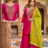Stylish Dnp Glamour Roman Glass Top Bottom With Dupatta Wholesale 2026