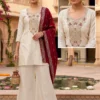 Stylish Dnp Glamour Roman Glass Top Bottom With Dupatta Wholesale 2026
