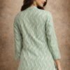 Stylish Aawiya RJ Green Heavy Muslin Digital Printed Tunic Style Top Wholesale 2026