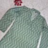 Stylish Aawiya RJ Green Heavy Muslin Digital Printed Tunic Style Top Wholesale 2026