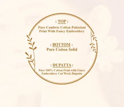 Alok Bin Saeed Edition 14 Cambric Cotton Pakistani Prints Dress Material Wholesale