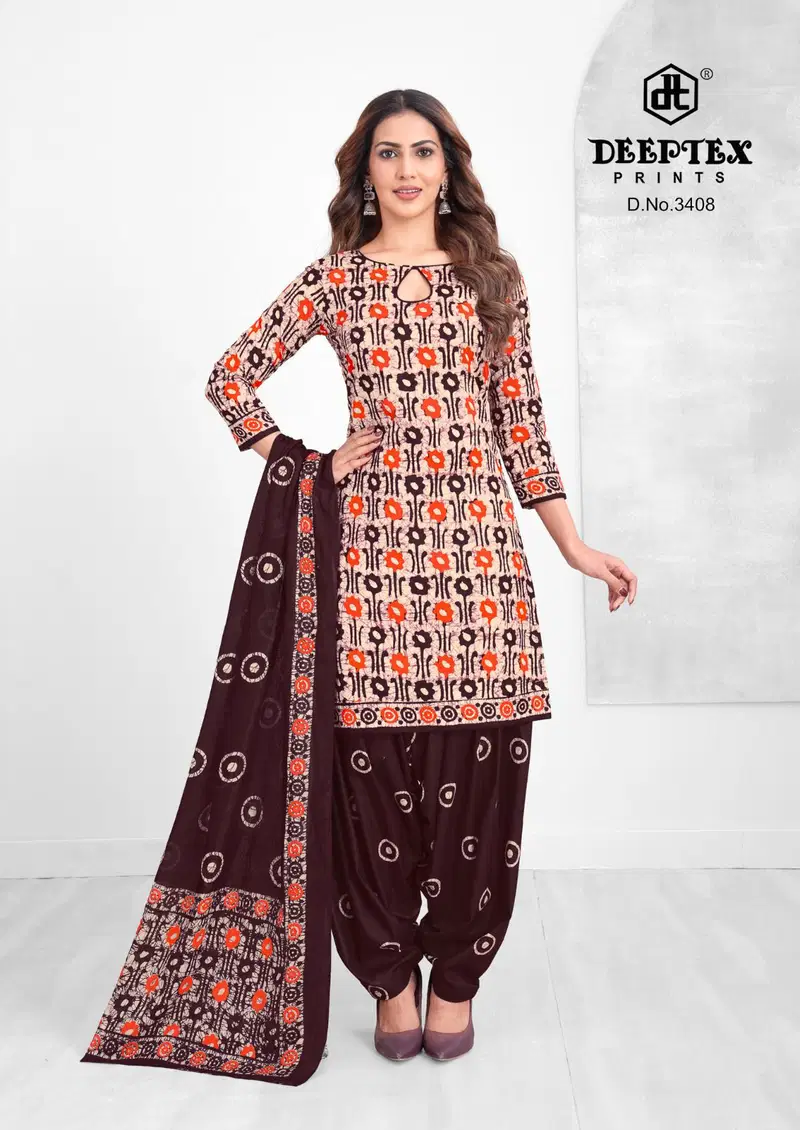 Buy Deeptex Batik Vol 34 Cotton Printed Dress Material Collection Wholesale 2026