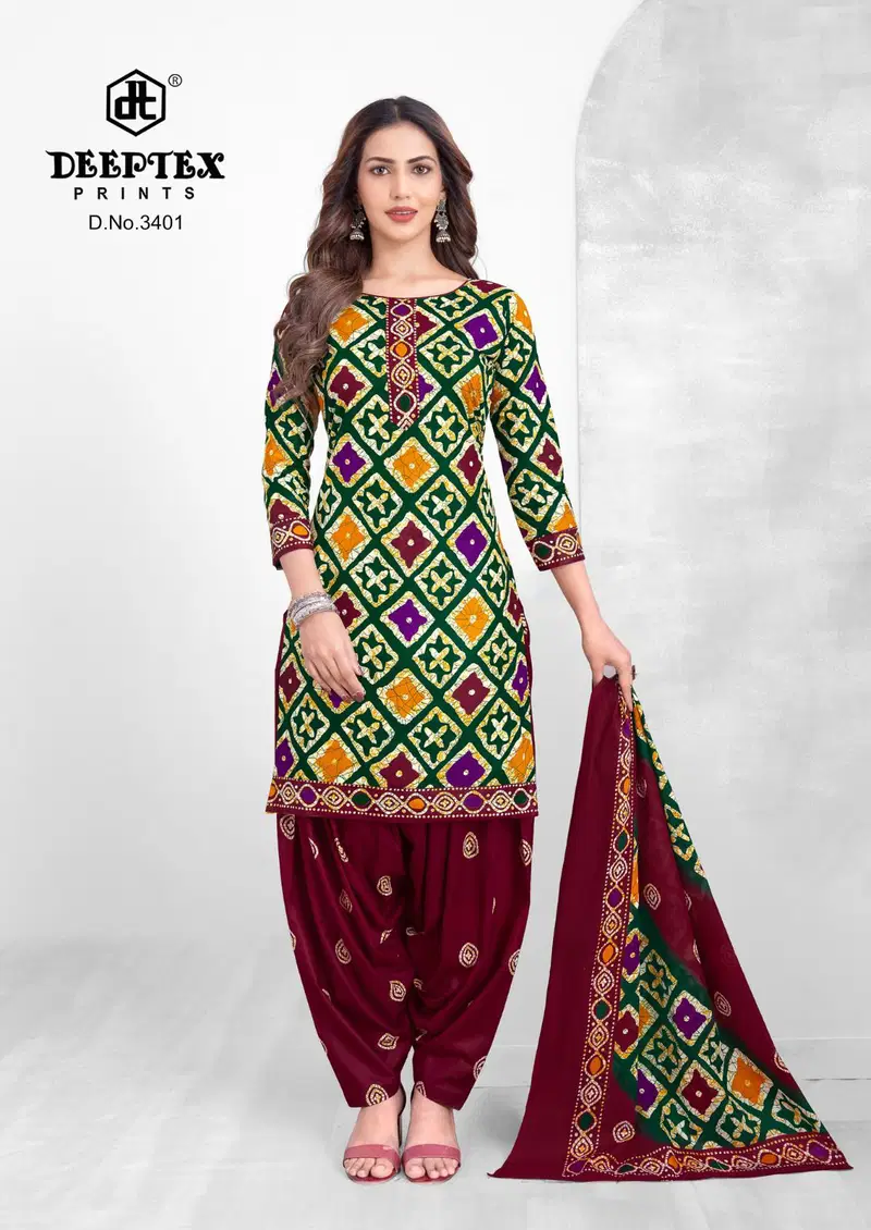 Buy Deeptex Batik Vol 34 Cotton Printed Dress Material Collection Wholesale 2026