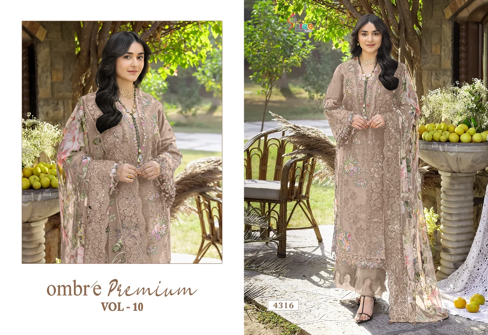 Beautiful Shree Ombre Premium Vol 10 Cotton Mal Dupatta Cotton Pakistani Salwar Kameez Wholesale 2026