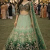 Launching Mrudangi Rosy Premium Net With Handworked Designer Lehenga Choli Collection Wholesale 2026