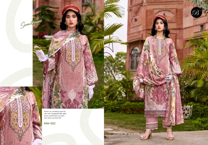 Beautiful Belliza Gulistaan Cotton Digital Printed Dress Material Wholesale 2026