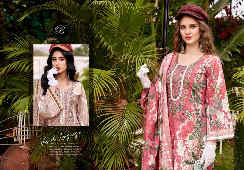 Beautiful Belliza Gulistaan Cotton Digital Printed Dress Material Wholesale 2026