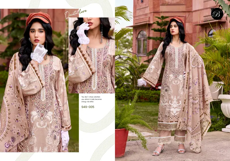Beautiful Belliza Gulistaan Cotton Digital Printed Dress Material Wholesale 2026