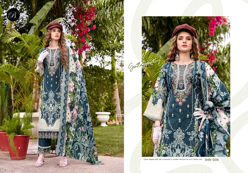 Beautiful Belliza Gulistaan Cotton Digital Printed Dress Material Wholesale 2026