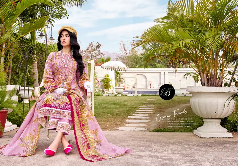 Beautiful Belliza Gulistaan Cotton Digital Printed Dress Material Wholesale 2026