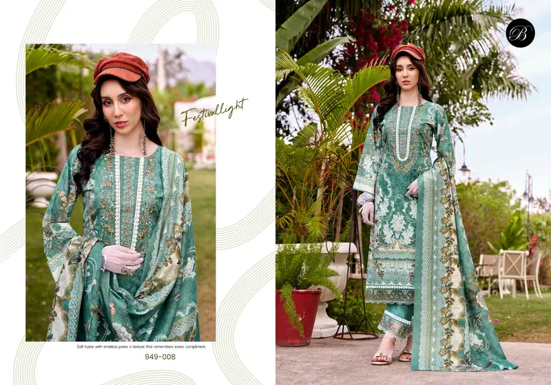 Beautiful Belliza Gulistaan Cotton Digital Printed Dress Material Wholesale 2026