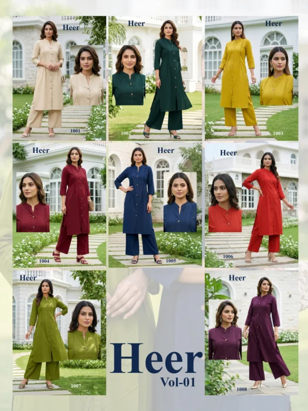 Stylish Dnp Heer Dhabu Cotton Top With Plazo Set Wholesale 2026
