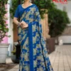 Stylish Kashvi Alex Vol 1 Black Vichitra Printed Saree Wholesale 2026